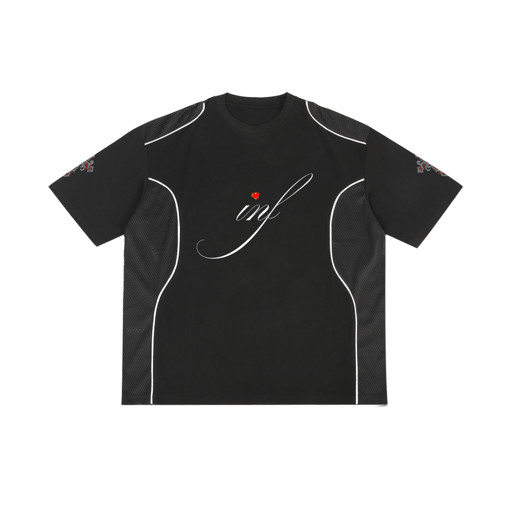 Only Do Shit You Believe Contrast Piped Panel T-Shirt