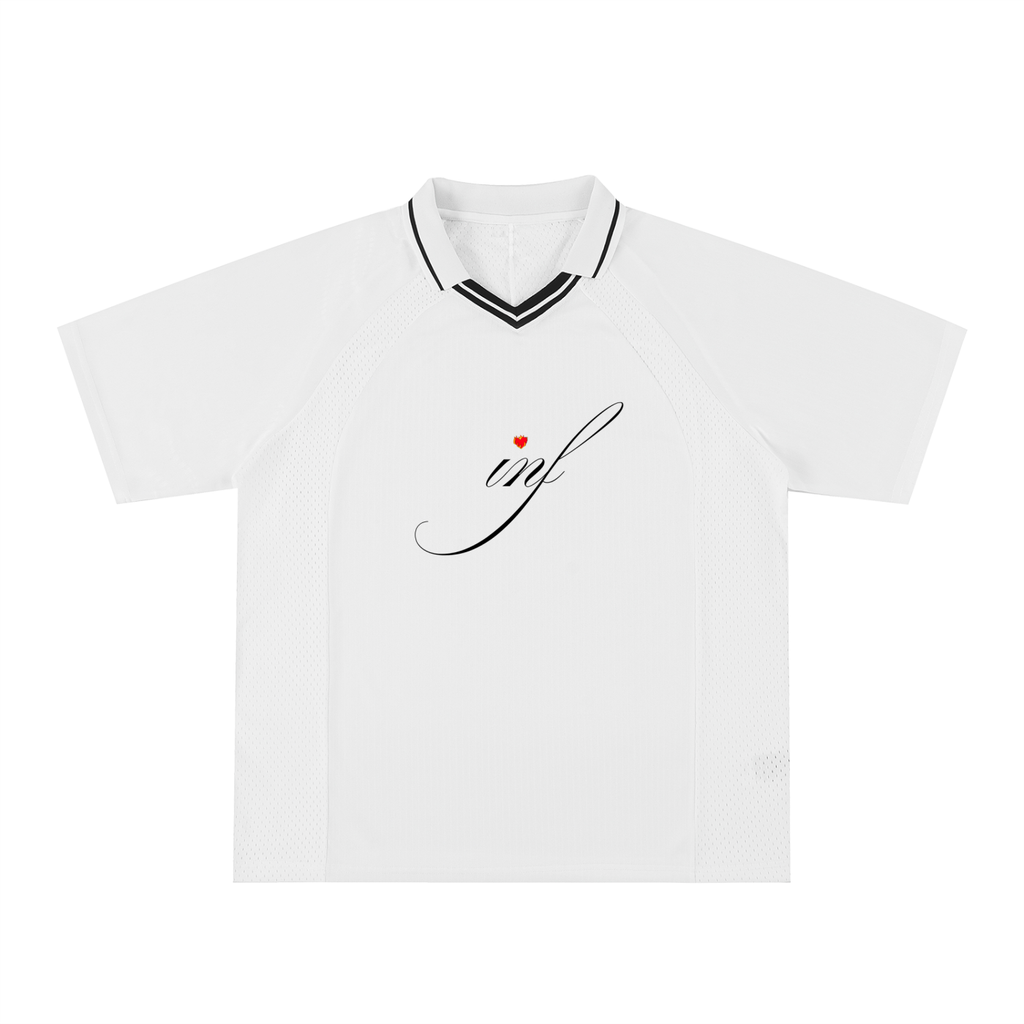 The Artist 07 Striped V-Neck Soccer Jersey