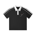The Artist 07 Contrast Collar Short-Sleeve Polo Shirt