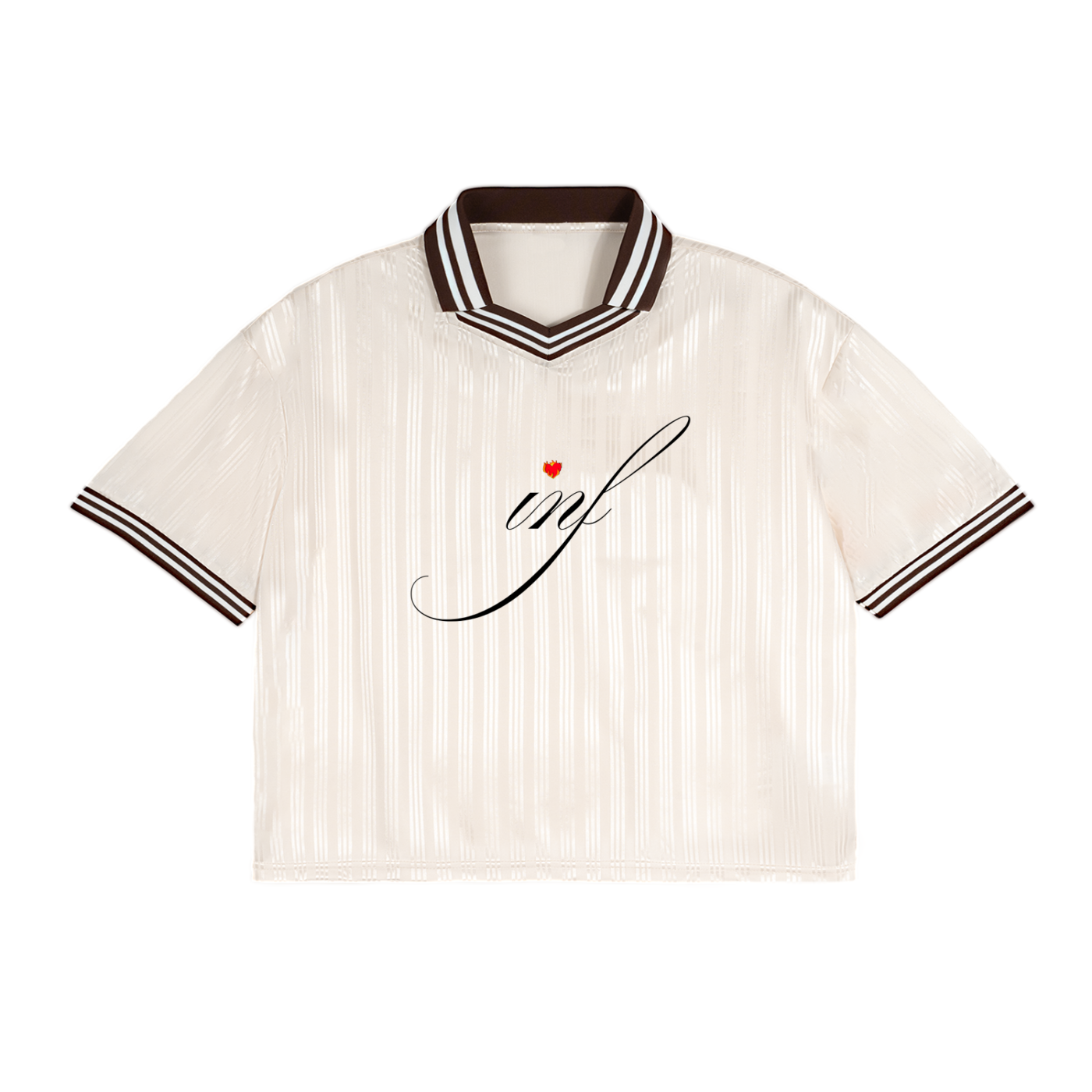 The Artist 07 Contrast Stripes Polo Collar T-Shirt