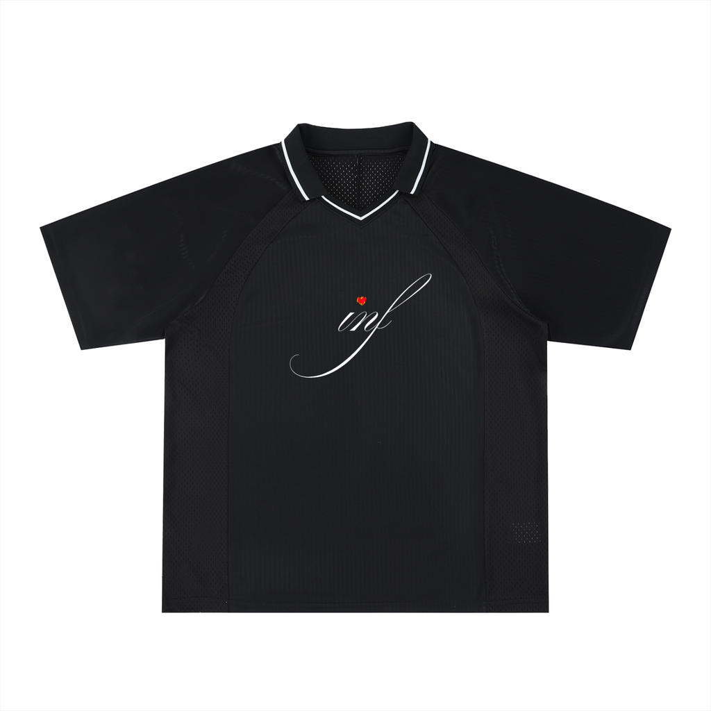 The Artist 07 Striped V-Neck Soccer Jersey