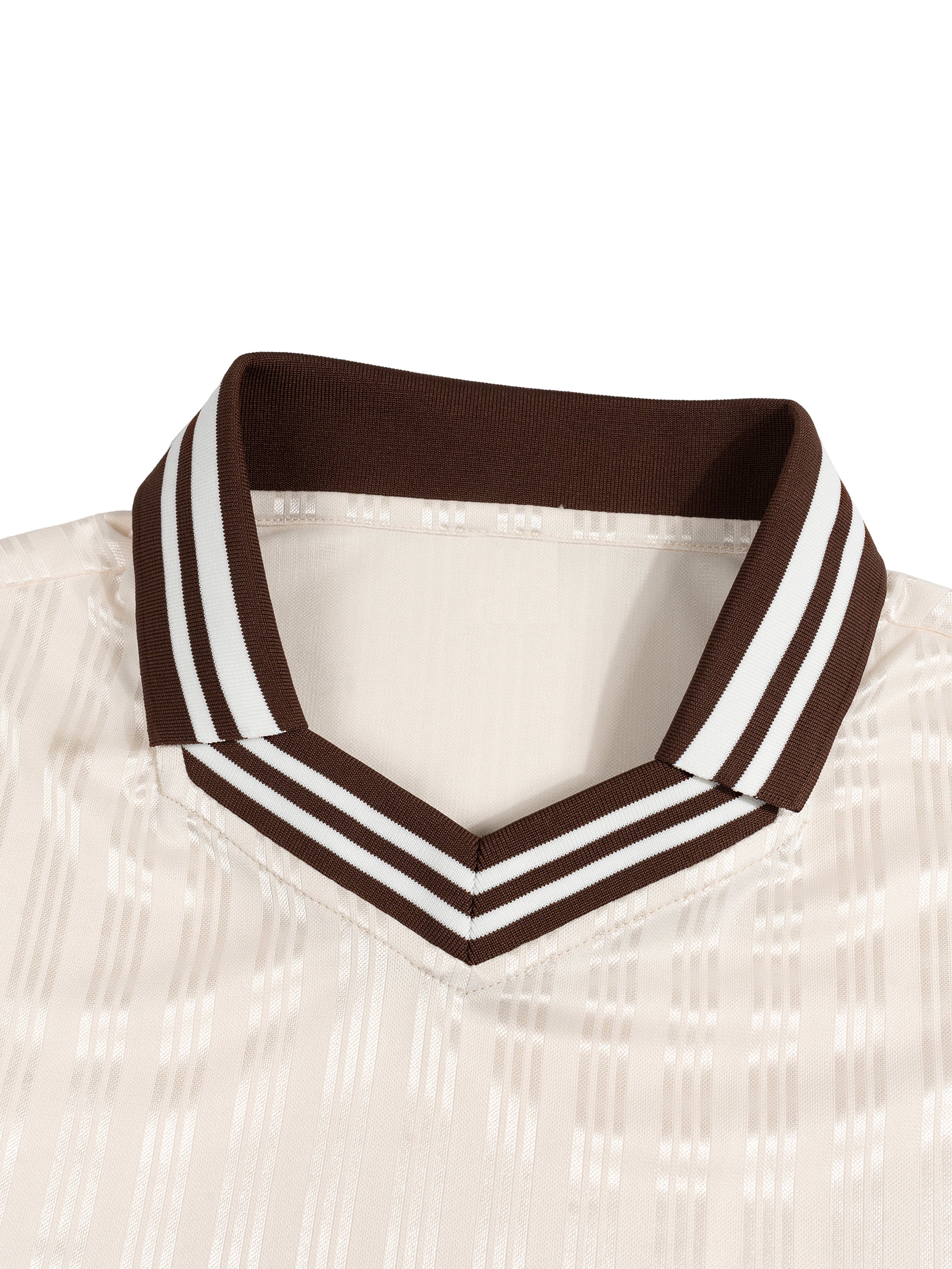 The Artist 07 Contrast Stripes Polo Collar T-Shirt