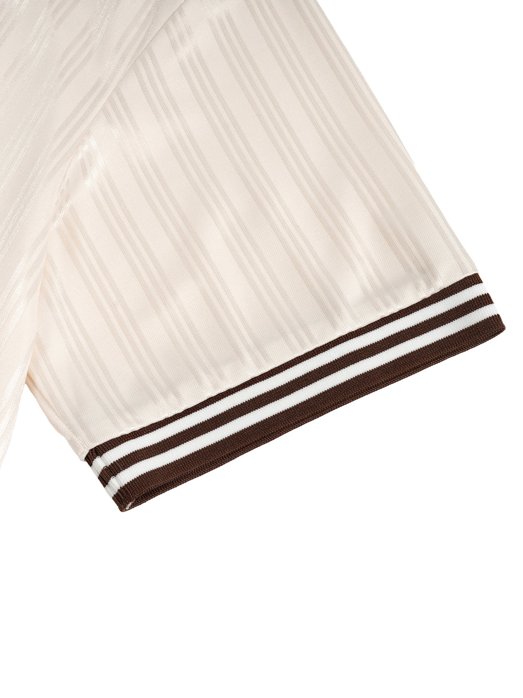 The Artist 07 Contrast Stripes Polo Collar T-Shirt