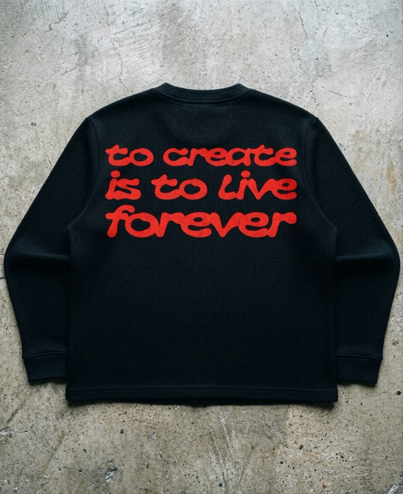 INFERNA Full Sleeve Knit Tee