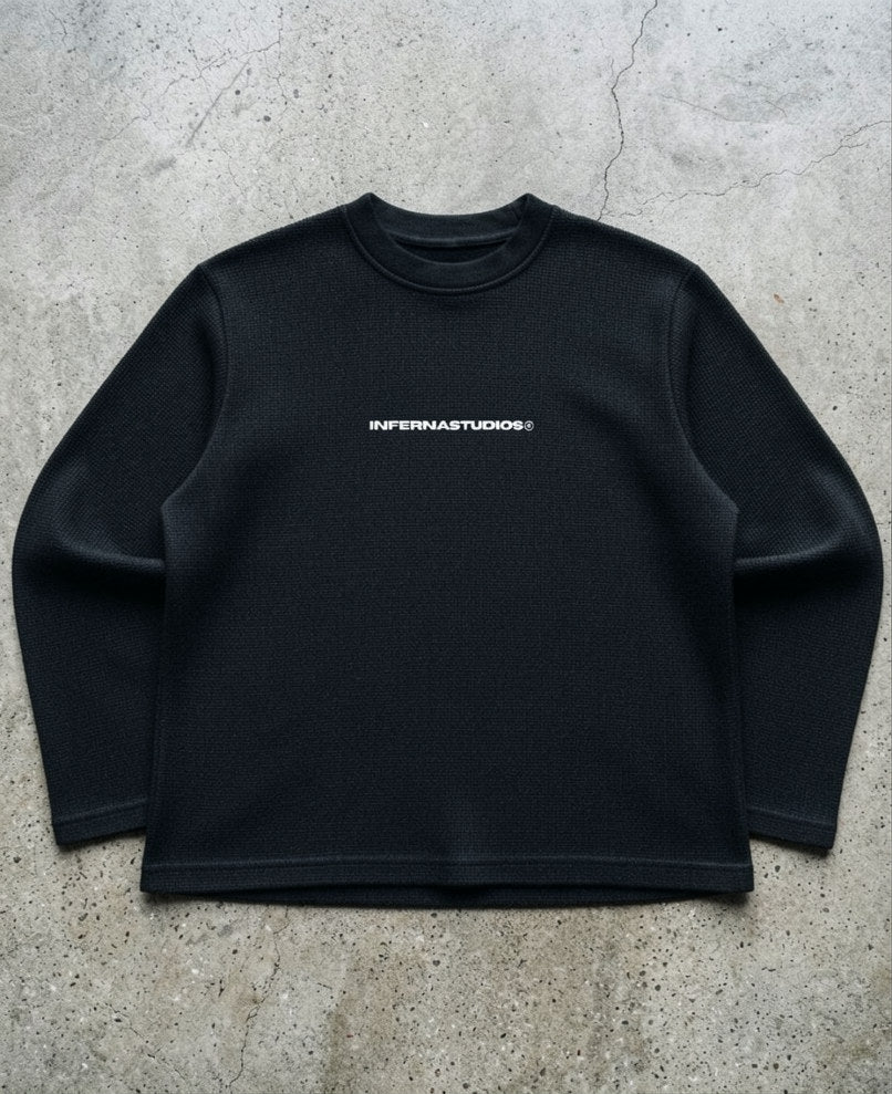 INFERNA Full Sleeve Knit Tee
