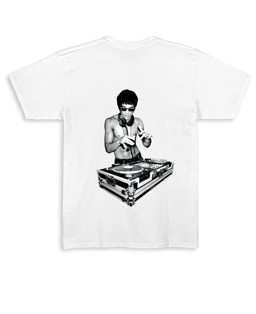 White Regular Fit T-shirt Back Design