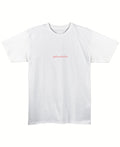 White Regular Fit T-shirt Front Design