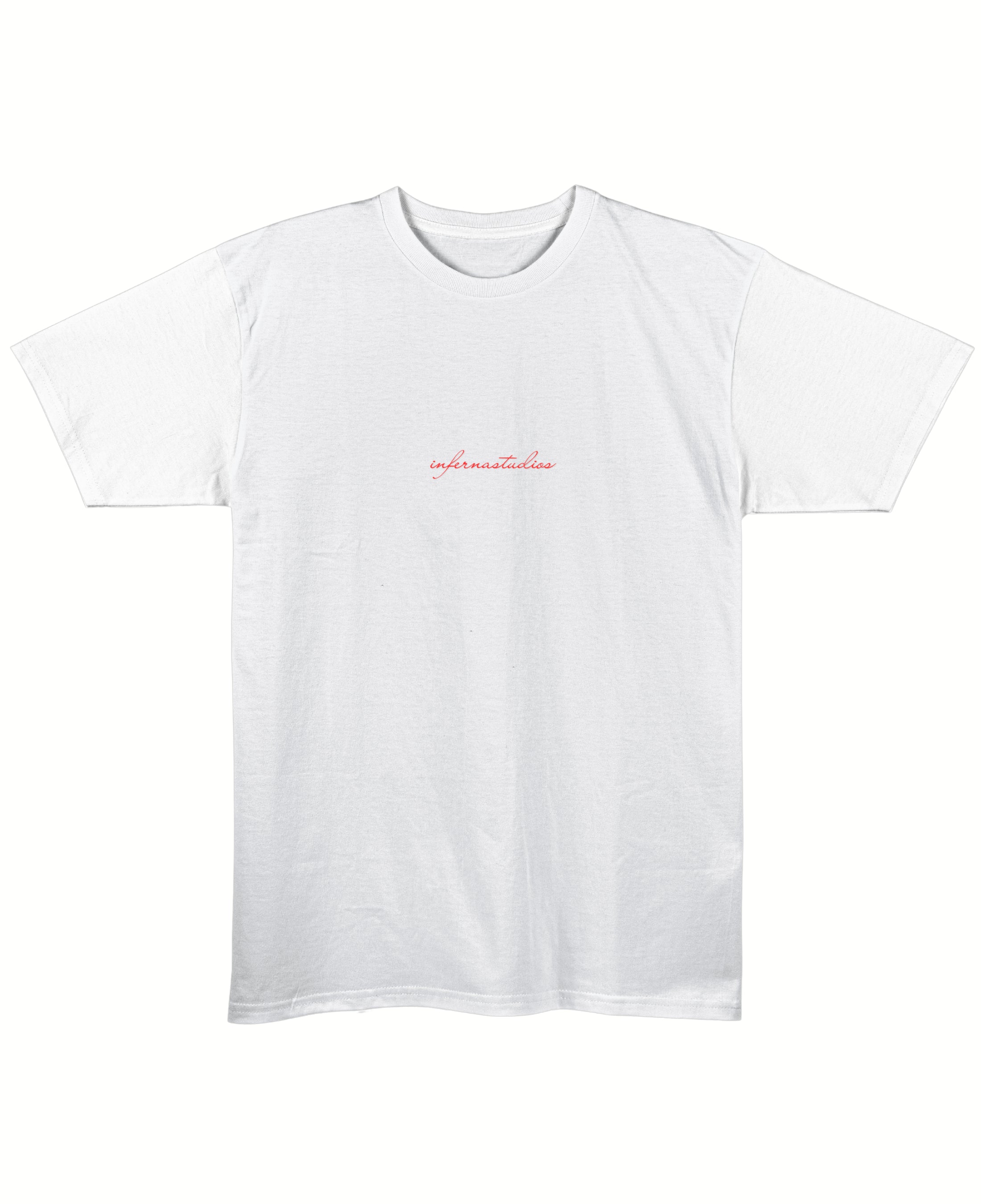 White Regular Fit T-shirt Front Design