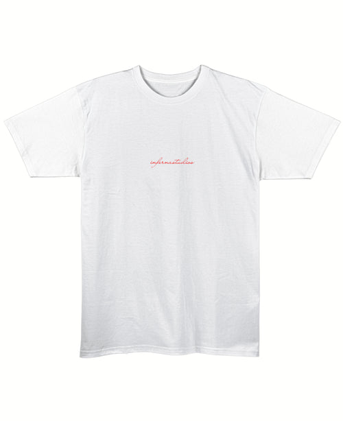 White Regular Fit T-shirt Front Design