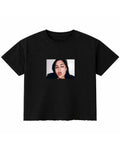 Black Boxy Fit T-shirt Front Design