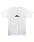 White Regular Fit T-shirt Front Design