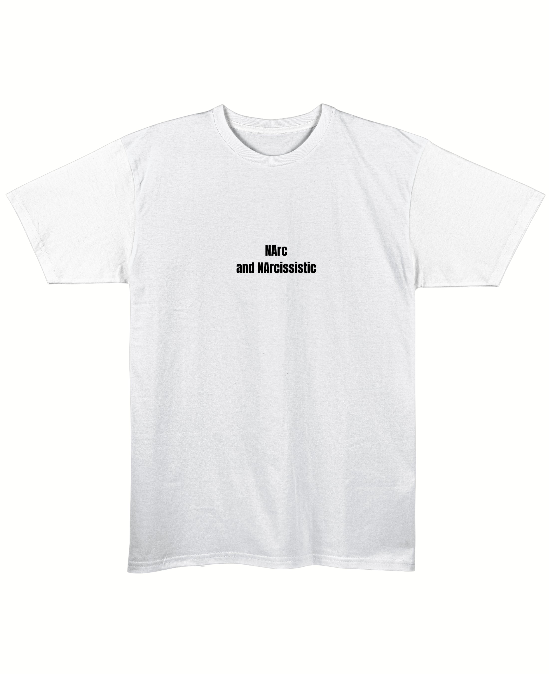 White Regular Fit T-shirt Front Design