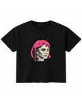 Black Boxy Fit T-shirt Front Design