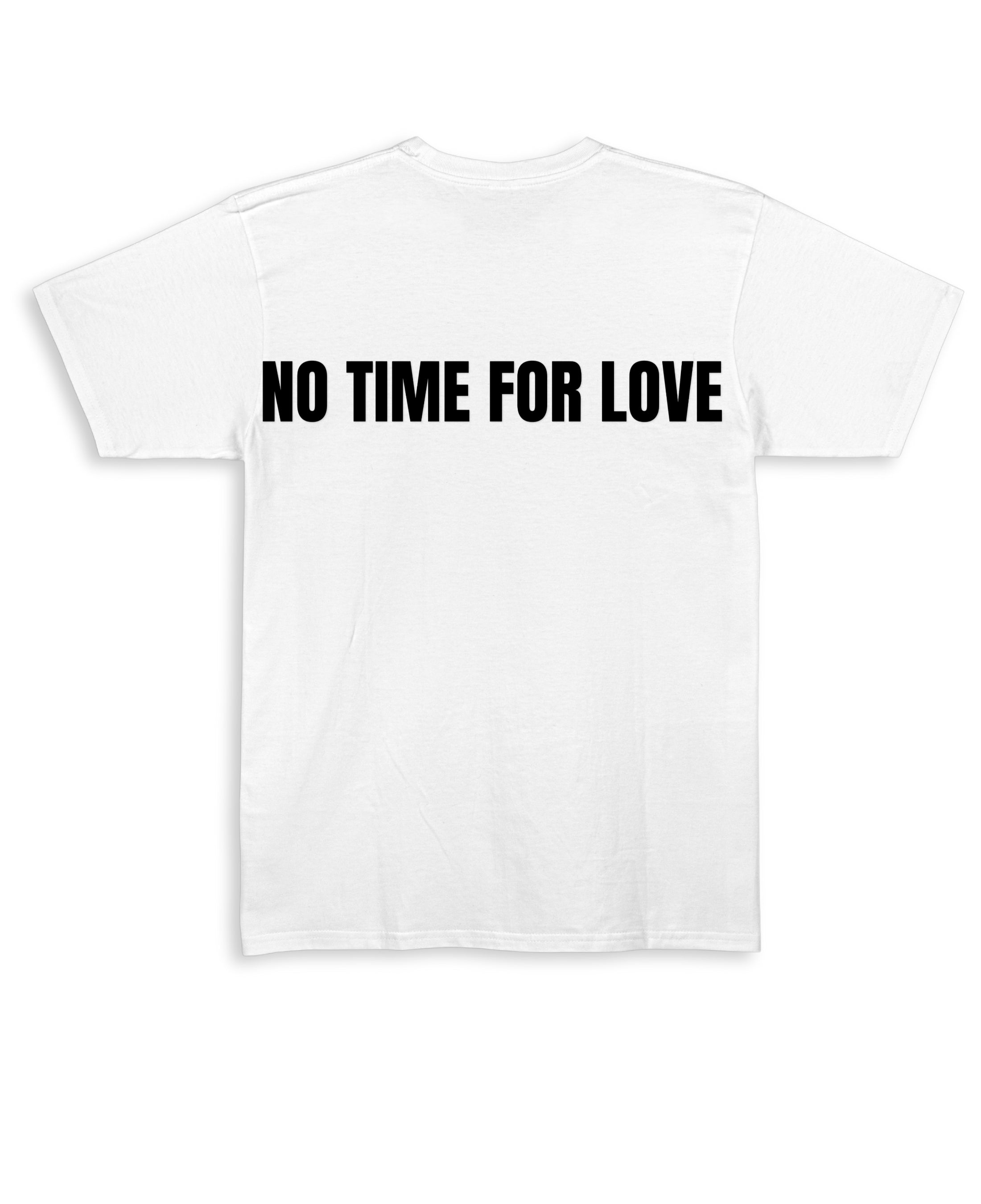 White Regular Fit T-shirt Back Design