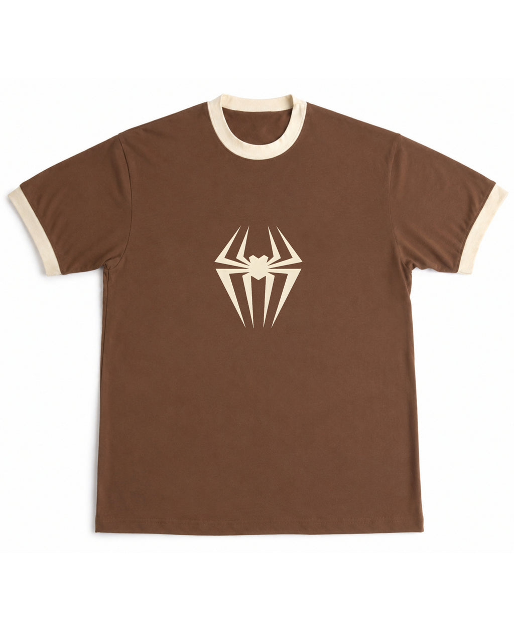 Mousse & Cream Ringer tee Front Design