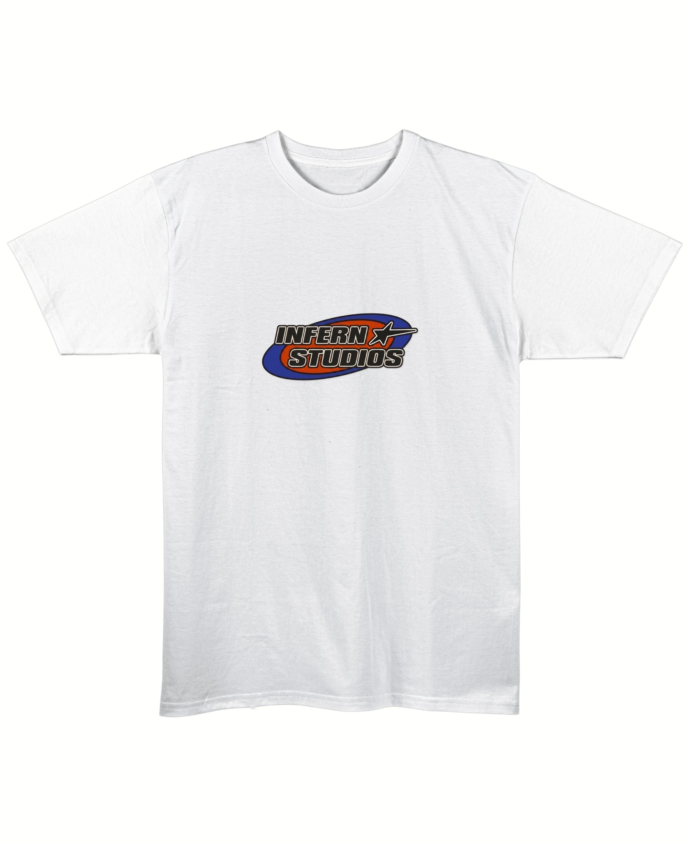 White Regular Fit T-shirt Front Design